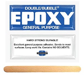 Hardman Double Bubble Blue General Purpose Slow-Setting Epoxy (2 hours) 25 Packs (#04005)