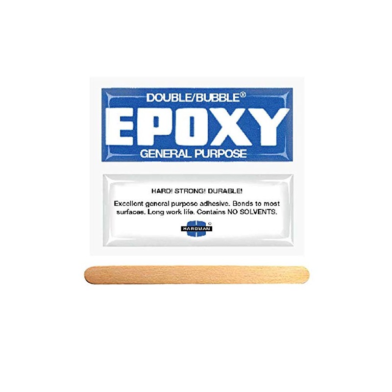Hardman Double Bubble Blue General Purpose Slow-Setting Epoxy (2 hours)
