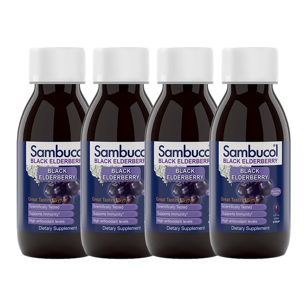 Sambucol Sambucol Black Elderberry Syrup - Sambucus Elderberry Syrup, Black
