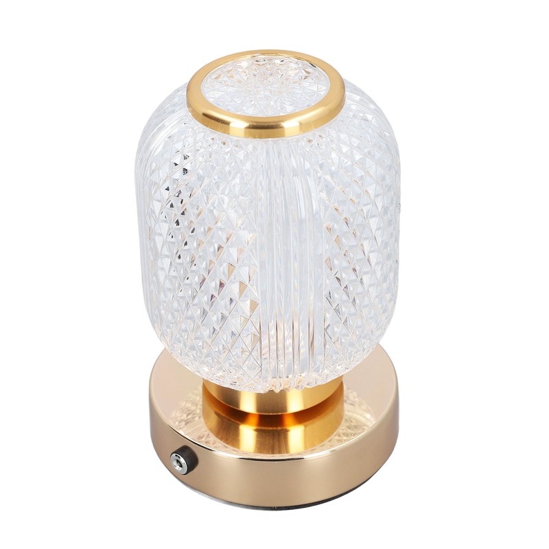 RGB Color Changing Crystal Table Lamp Acrylic Multifunction LED Crystal