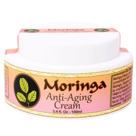 Moringa Energy Life- Crema Antienvejecimiento 13 Potentes Hierbas Ayurvédicas con Antioxidantes, Aceites Vírgenes de Moringa, Sésamo, Su