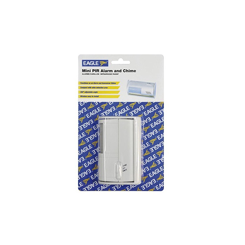 Portable PIR Alarm, White