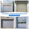 BEAMNOVA 10Ft Universal Garage Door Bottom Seals Weatherproof Garage Door