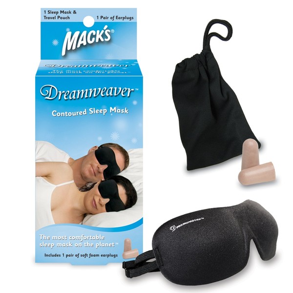 Mack’s Dreamweaver Contoured Sleep Mask - 2 Pack