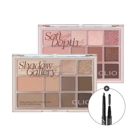 Clio Shade & Shadow Palette + Giveaway Clio Kill Brow Auto Hard Brow Pencil Edge Slim Random 02 Soft Depth / 클리오 쉐이드앤섀도우팔레트 + 증정클리오킬브로우오토하드브로우펜슬엣지슬림 랜덤 02 소프트 뎁스