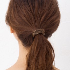 JewelVOX Hair Accessories Wig Thin Braid Fake Hair Pony Dark Brown 6 Choice