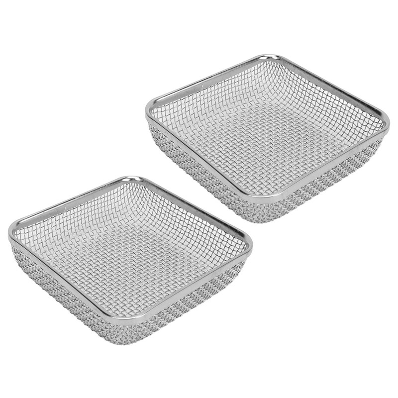 2Pcs RV Furnace Vent 4.5 X 4.5in Heavy Duty Stainless