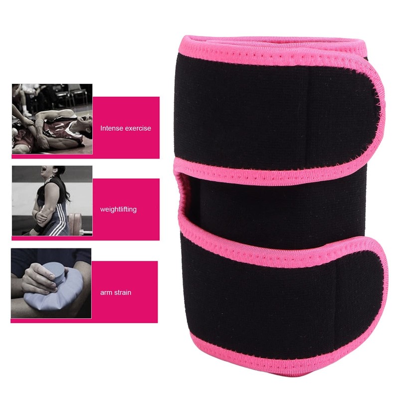 Elbow Brace, Polyester Fibre Adjustable Elbow Support, Night Sleep, Breathable