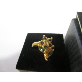 Avon Precious Flower Ring Size 9 Costume Jewelry 1992