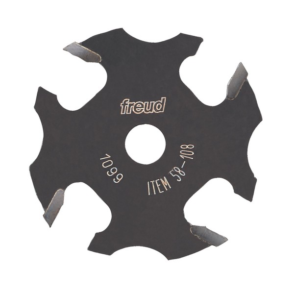 Freud 9/16" depth x 1/8" Slot Four Wing Slotting Cutter