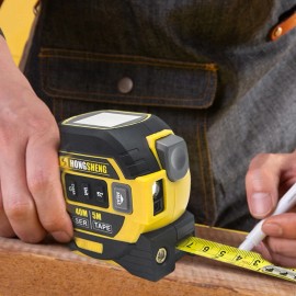 Unbranded 3-IN-1 LASER DIGITAL TAPE MEASURE RANGEFINDER HIGH-PRECISION 60Meter Range US