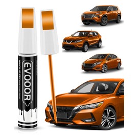 EBB Monarch Orange Metallic Touch Up Paint Compatible with Nissan Exact Match 2 in 1 Touch up Paint for Chips and Nicks Repair