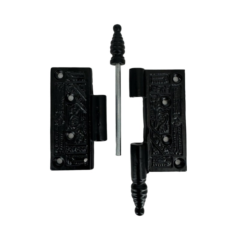 Cast Iron Eastlake Door Hinge 3 x 3 Inch
