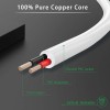 Bicmice Magnetic Usb Dc Charger Cable Replacement Charging Cord-(6mm/0