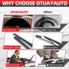 OTUAYAUTO Rear Windshield Back Wiper Arm Blade Set - Replacement