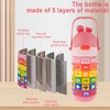 Kids Insulated Water Bottle 430ml Stainless Steel Kid Cup with