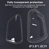 Biglumin Biglumin Schlsseletui - VW Golf Autoschlsseletui, transparenter VW Schlsselanh?nger,