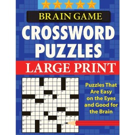 Crossword Puzzle Book - Large print: Cross Words Activity Puzzlebook: Cross Words Activity Puzzlebook (Hush, Hush Saga)