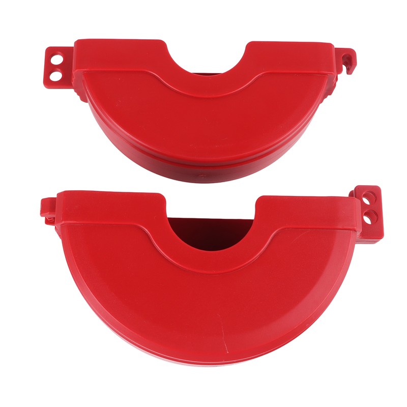 2Pcs Standard Gate Valve Lock Handwheel Fixed Engineering Plastics Lock