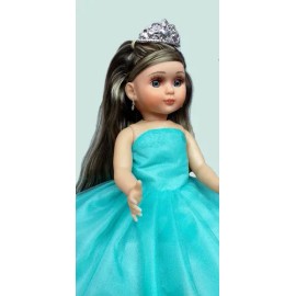 Muñeca Quinceañera Xv 15 Lacio Verde Menta