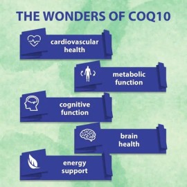 Complejo Coq10 Premium Ubiquinol 600mg 60 Cápsulas Blandas Sin Sabor