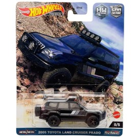 Hot Wheels Premium HW Off Road 2005 Toyota Land Cruiser Prado Chase Car