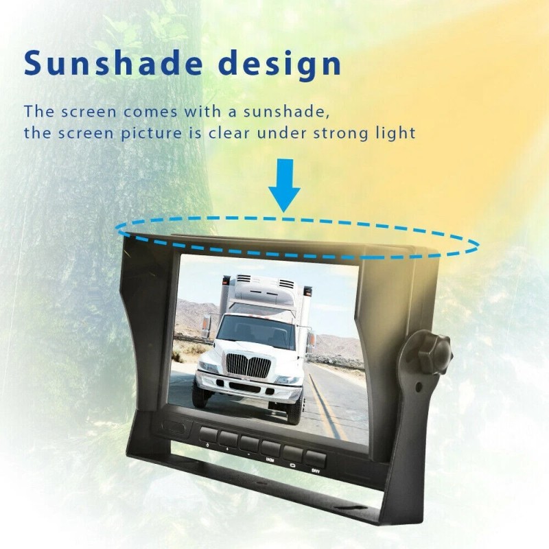 iPoster 7" Split 2 Screen DVR Monitor BSD 2x Metal