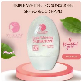 SY GLOW - Triple Whitening Sunscreen SPF50
