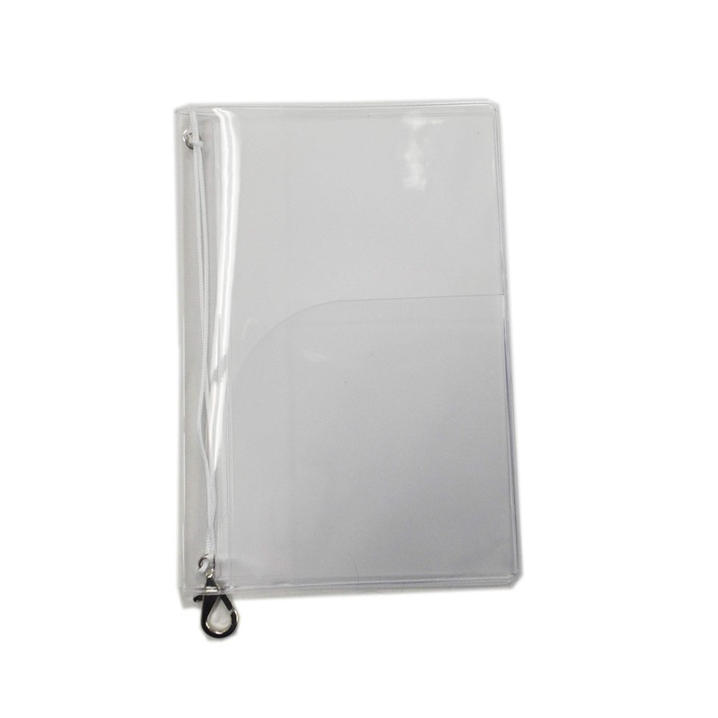 JTB Shoji 512001027 Passport Cover, Clear, Made in Japan, Transparent