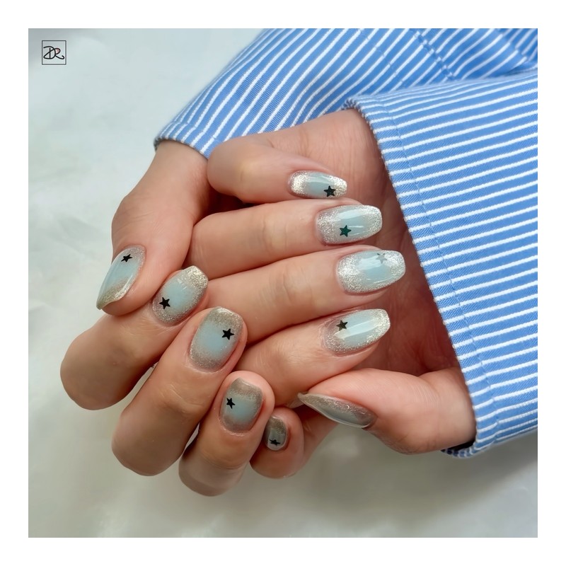 Dara Beauty 2024 October Art of the MonthMagnetic Cheek Nail❣