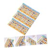 DOITOOL 50Pcs Cartoon Pencils with Erasers Kindergarten Writing Supplies for