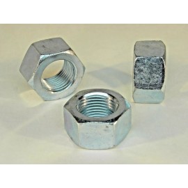 Unbranded (25) 3/4-16 Finished Hex Nuts Grade 2 Steel Zinc Plated FINE THREAD NH