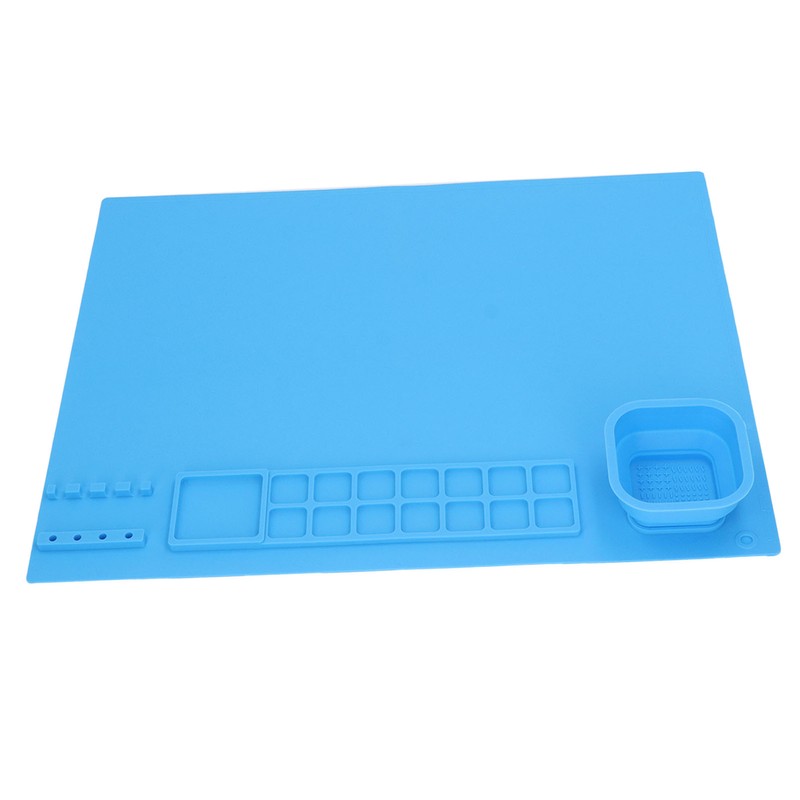 Silicone Painting Mat with Cup DIY Cultivate Artistic Talent Easy