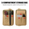 Molle EDC Bag, Lightweight Small Tool Bag, Wear-resistant EDC Storage