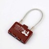 3-Digit Wire Combination Lock for Lockers Combination Lock 28A (Heart Shape) 2ea