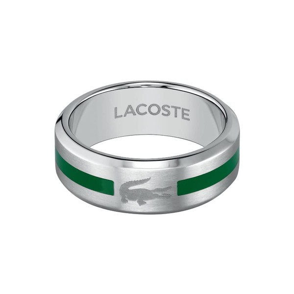 Lacoste Lacoste Baseline Collection Men's Ring, Stainless Steel, No Gemstone