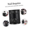 Operitacx Metal Black Anti-rust Round Pen Holder for Office Storage