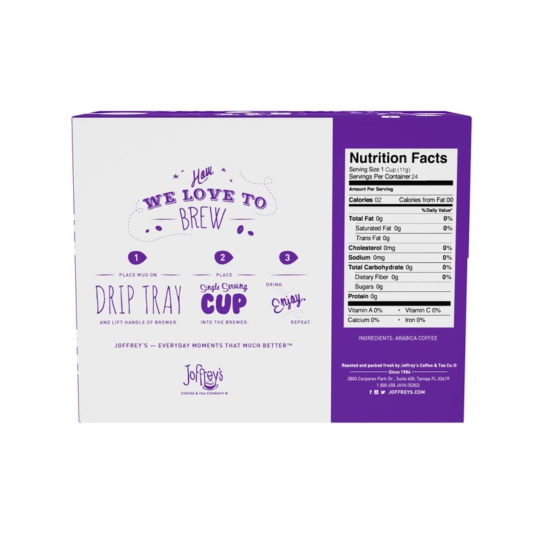 Joffrey's Coffee - Jamaican Me Crazy, Flavored Coffee, Artisan Medium