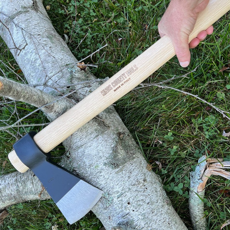Kings County Tools Classic Italian Tree Felling Axe | 35"