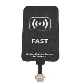Receptor de Cargador Inalámbrico Qi USB C 10W Receptor de Carga Rápida, Receptor Inalámbrico Tipo C para Teléfonos Móviles Android Tipo C             