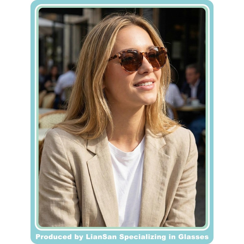 Reading Sunglasses for Women with UV400 Protection Lenses,Large Frame Reader