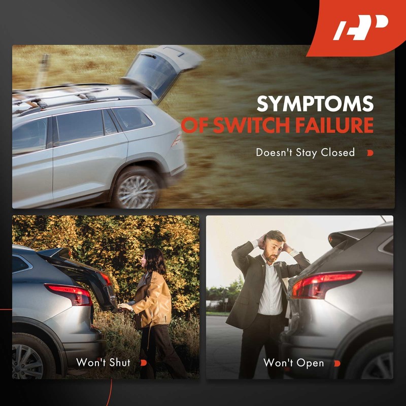 A-Premium Tailgate Handle Release Switch Compatible with Nissan Pathfinder 2013-2020,