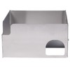 REDCAMP Folding Stove Windscreen, 4 Plates Stainless Steel Camping Stove