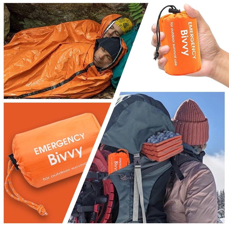 Bivvy Bag Survival Bag Emergency Blanket Emergency Bivvy Bag Survival