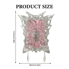 Kpop Photocard Holder Kpop Keychain Photo Card Cases Kpop Photocard Holder Photocard Holder Kpop Transparent Butterfly ID Card Holder for Protection Photocard Holder ID Card Holder