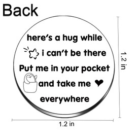 Ikacvb Pocket Hug Penguin Gifts For Women Men Adults Best Stress Relief Gifts Unique Cute Penguin Encouragement Cheer Up Gift For Daughter Son Long Distance Relationship Keepsake Birthday Christmas