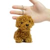 Cute Stuffed Animal Dog Plush Animal Keychain, Fashion Accessory Backpack