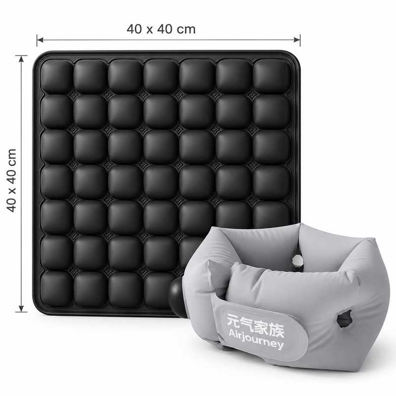 Inflatable Air Seat Cushion for Office Chairs & Travel –