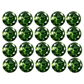 0.20 ct (20 pcs Lot) Calibrated Size 1.34 mm Round Shape Green Diamond Natural Loose Stones