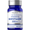 Piping Rock Benfotiamine 300mg | 90 Capsules | Fat Soluble